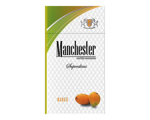 Сигареты Manchester SuperSlims Манго оптом